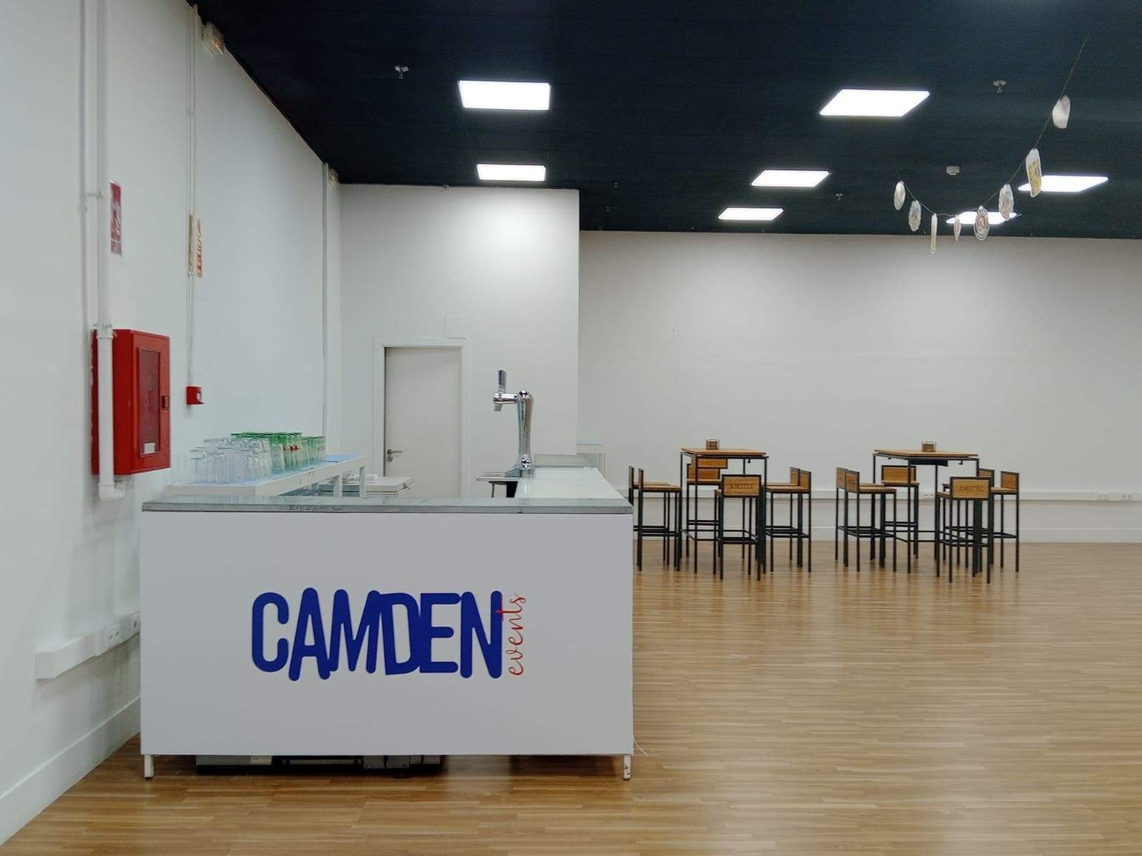 Barra del salón de Camden Events