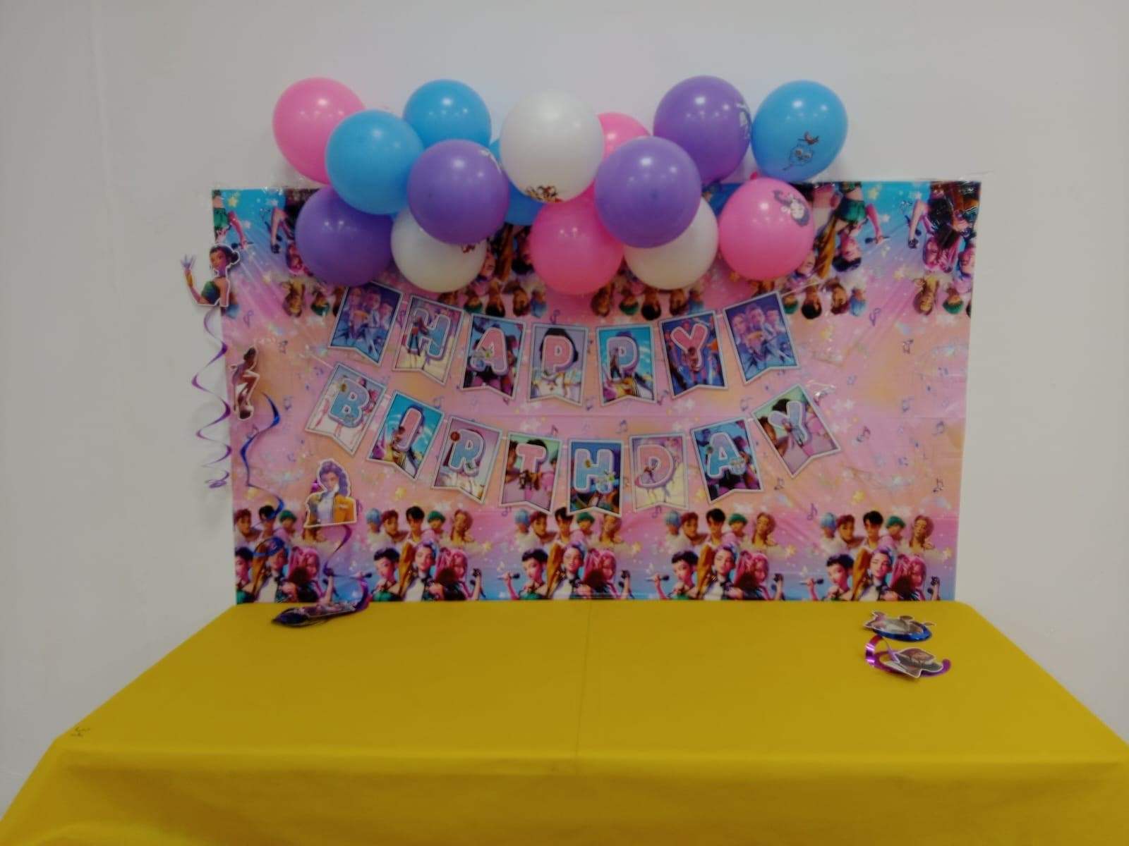 Photocall de cumpleaños infantil en Camden Events